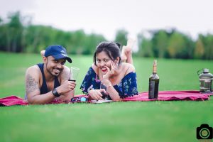 Pre wedding in golf course Pune
