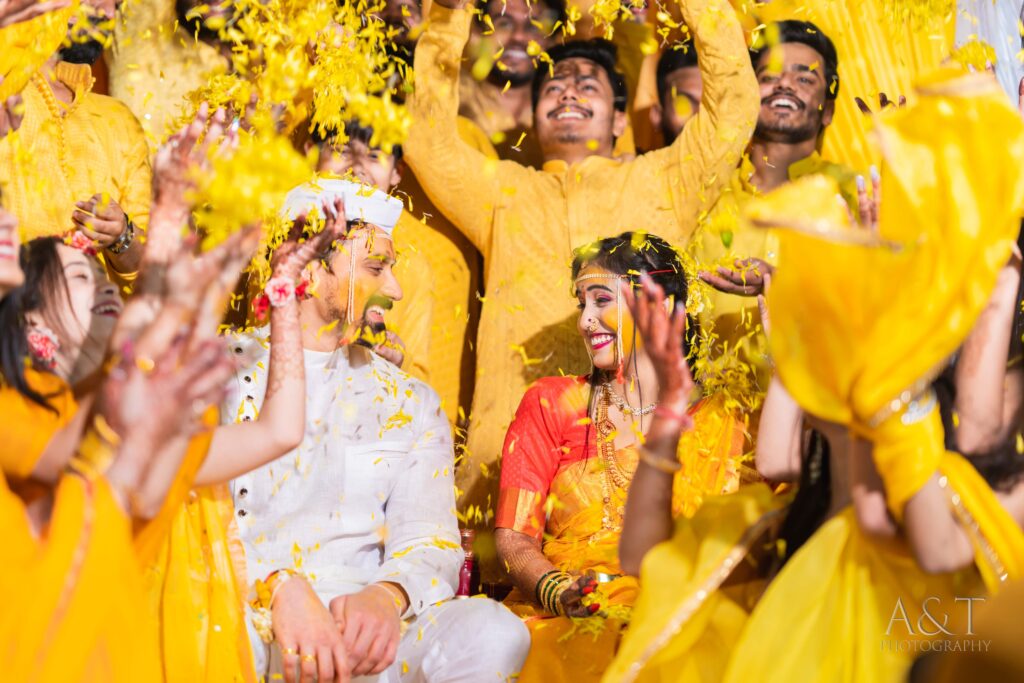 Shiva & Aditi's Haldi Ceremony|Best Wedding Photographer in Pune