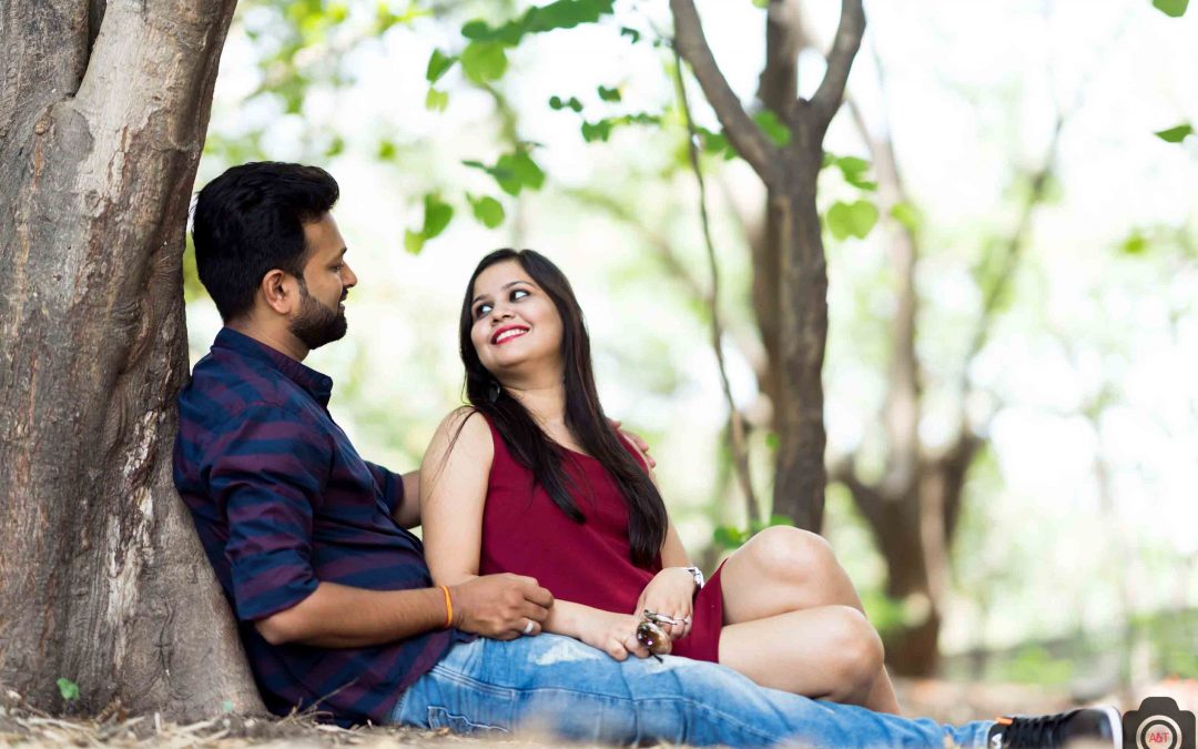 Magical Pre-Wedding Photoshoot of Swati & Vikas at the mind captivating View of Pune