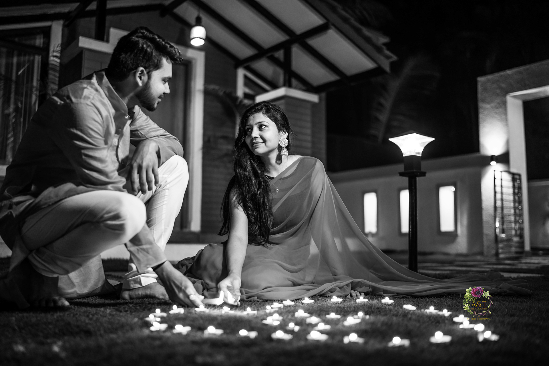Chandani & Aaditya03| Night Pre-wedding Ideas | Photographer in Pune|India 