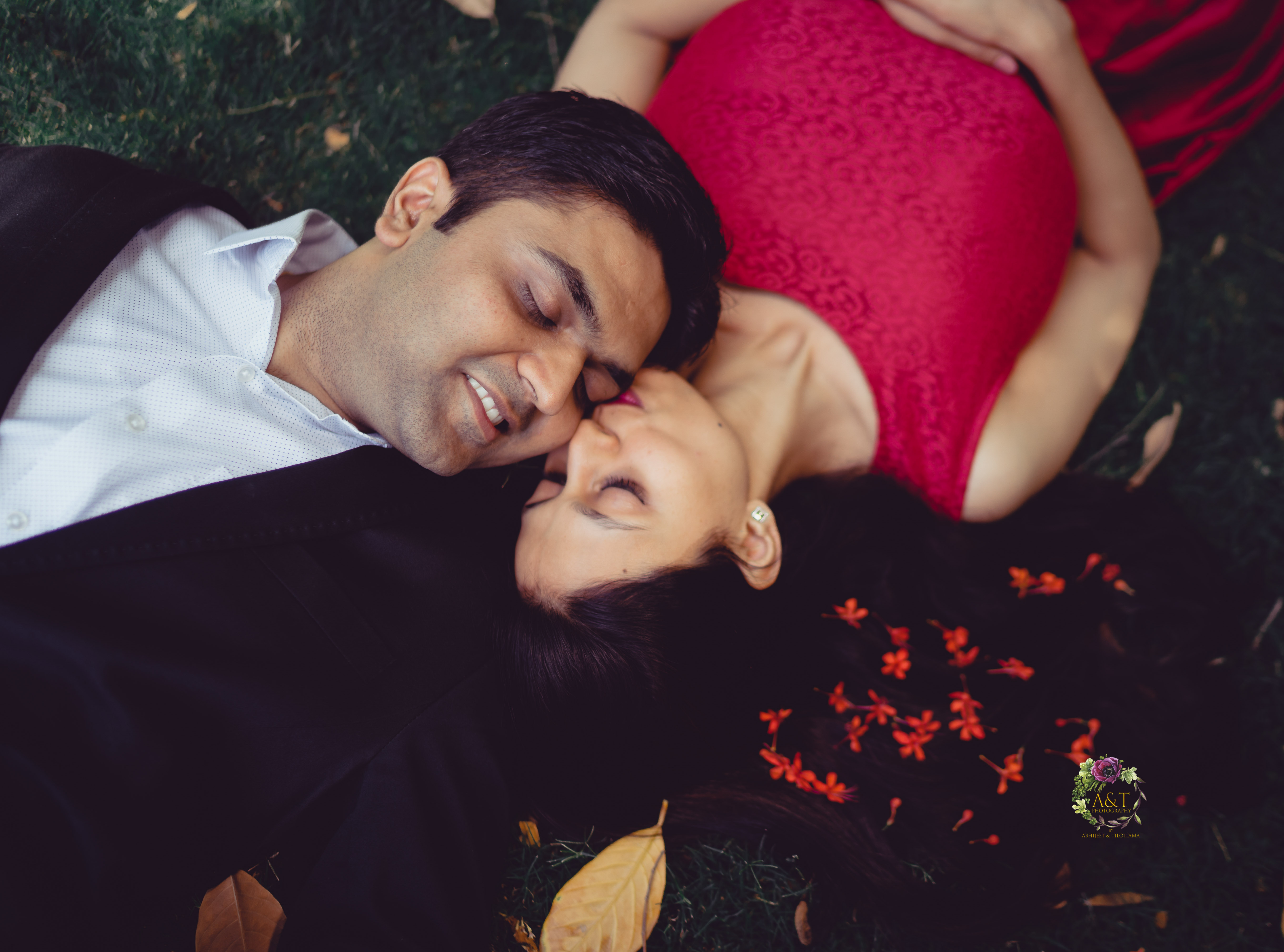 Romantic Pre-wedding Poses by best wedding photographer in Pune from the couple shoot of Priyanka & Swijal