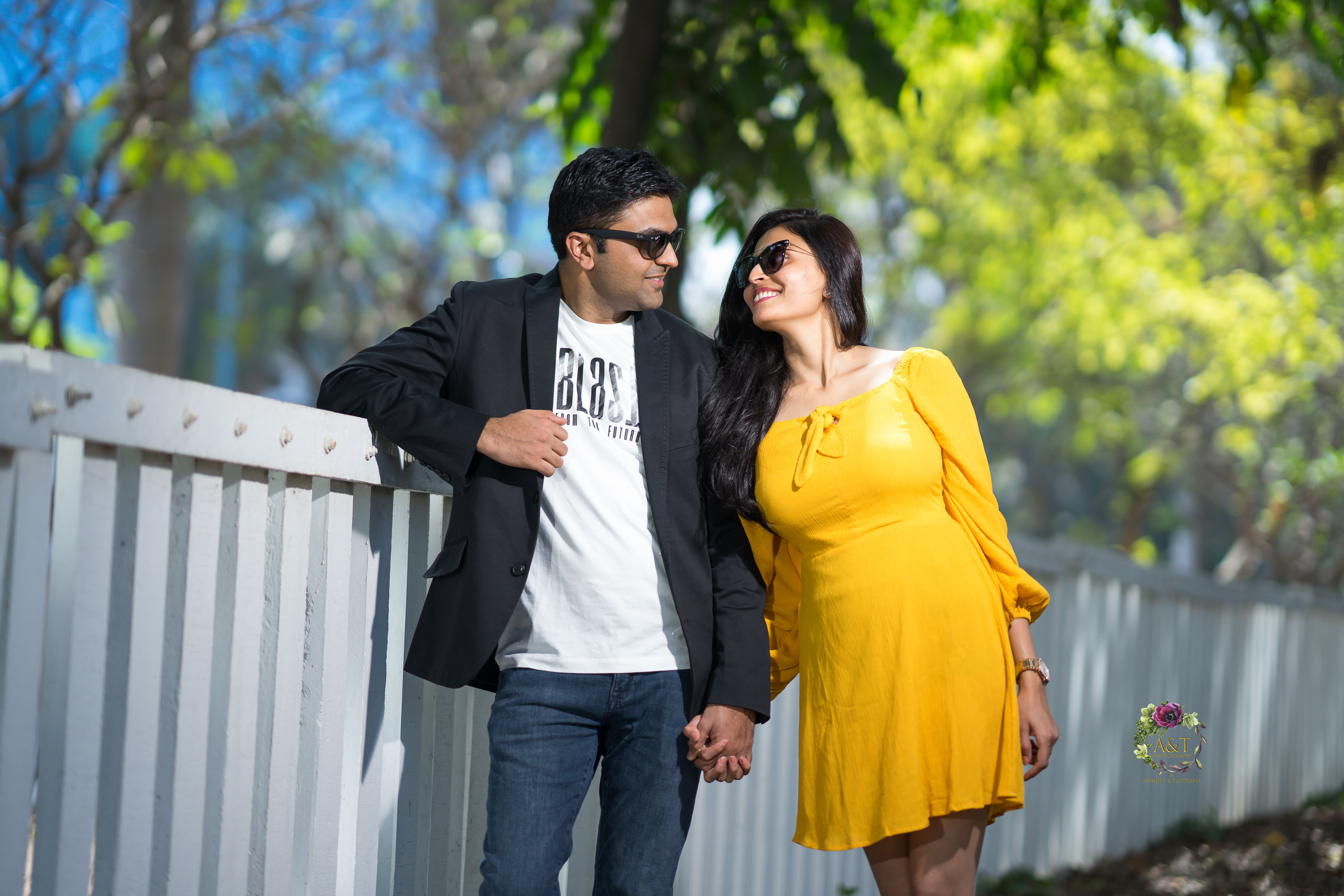 Funny Couple Poses by best pre-wedding photographer in Mumbai-Pune-India