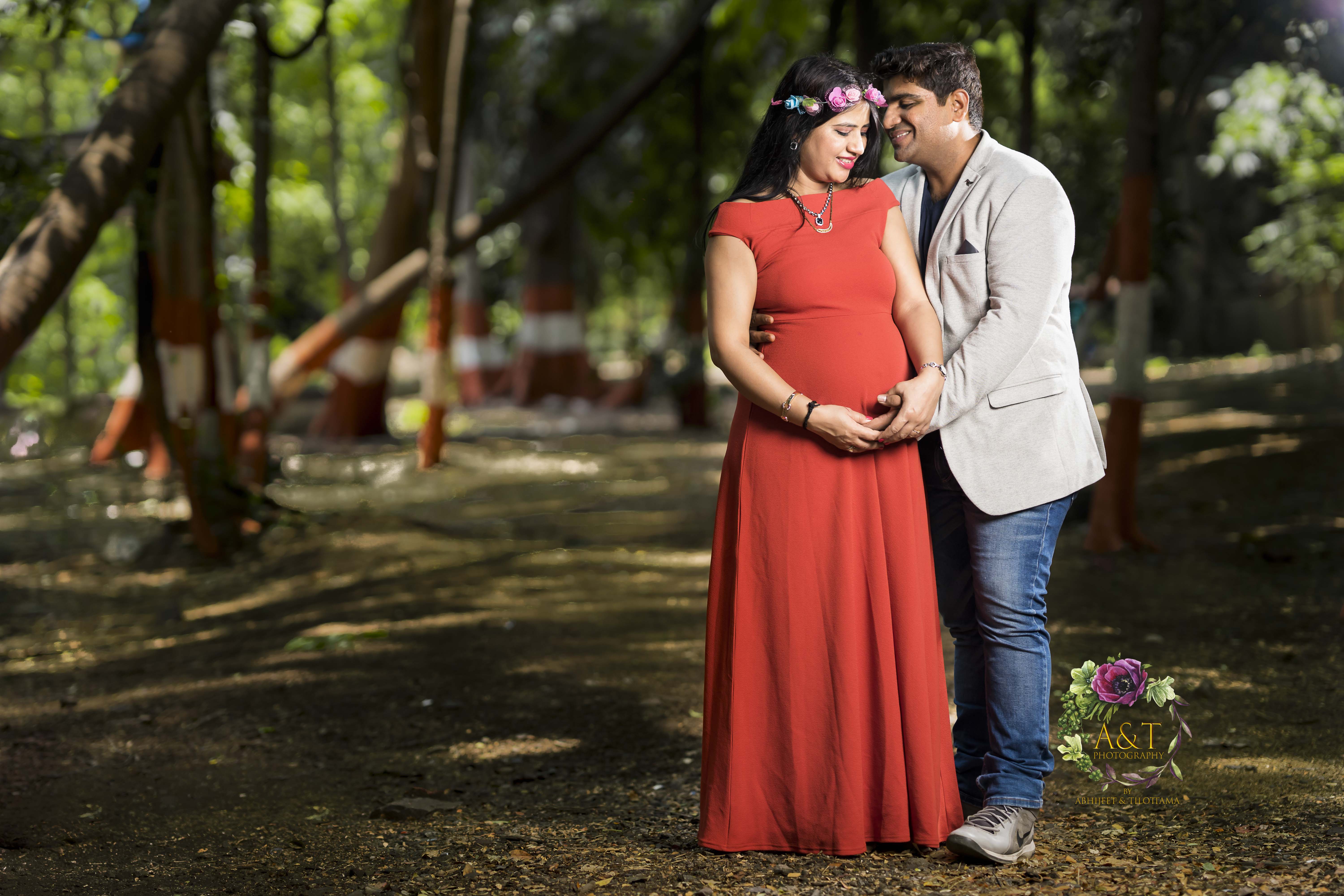 Best Maternity photoshoot of Veena in Pune, Mumbai|India