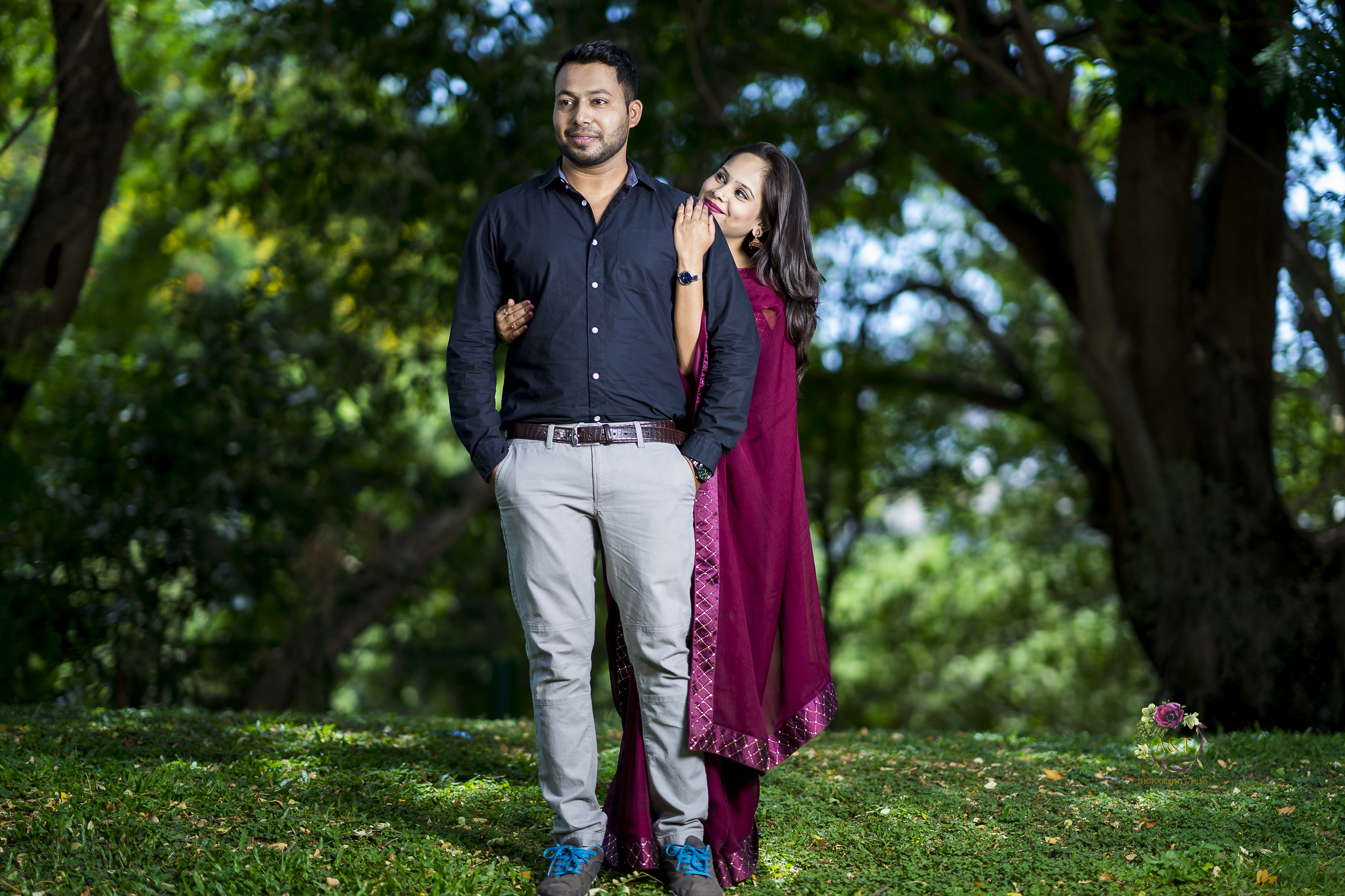 Pradip-Rupali12|Best Pre-wedding Photoshoot in Yokohama Garden in Pune,India