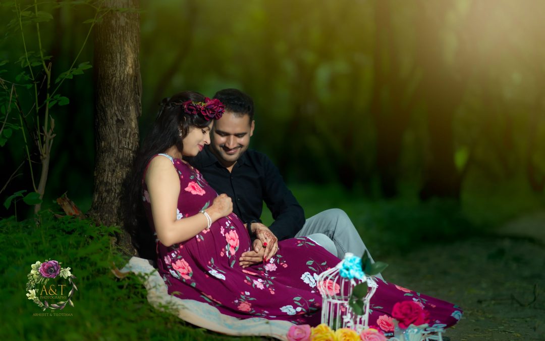 Maternity Photoshoot in Pandemic by A&T Photography in Pune