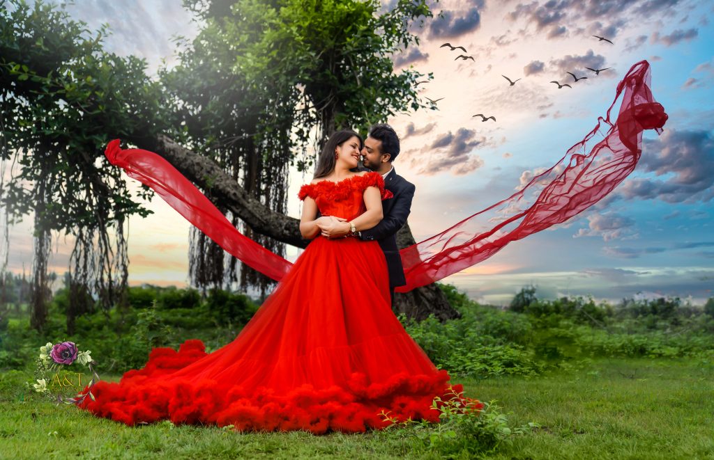 Romantic shoot of Akshay & Mona