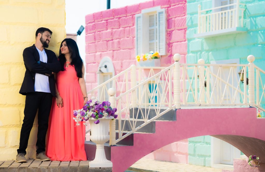 The flowers of Sets in the City Mumbai were blossoming at their Pre-Wedding Photoshoot.