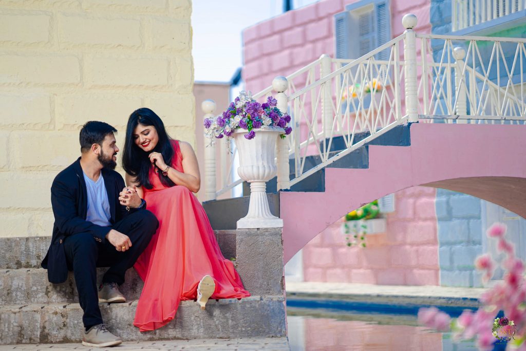 During this click i could feel the depth of their inevitable understanding at their Pre-Wedding Photoshoot in Sets in the city Mumbai.