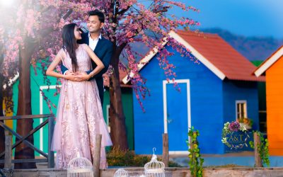 Iconic Pre-Wedding Photoshoot of Sourabh & Ankita at the Spellbound location of Sets in the City Mumbai