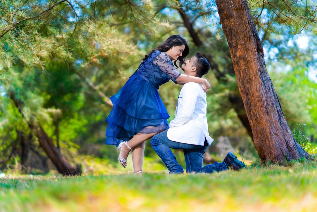 Veronica fell in love again with Suman at their Pre-Wedding Photoshoot.