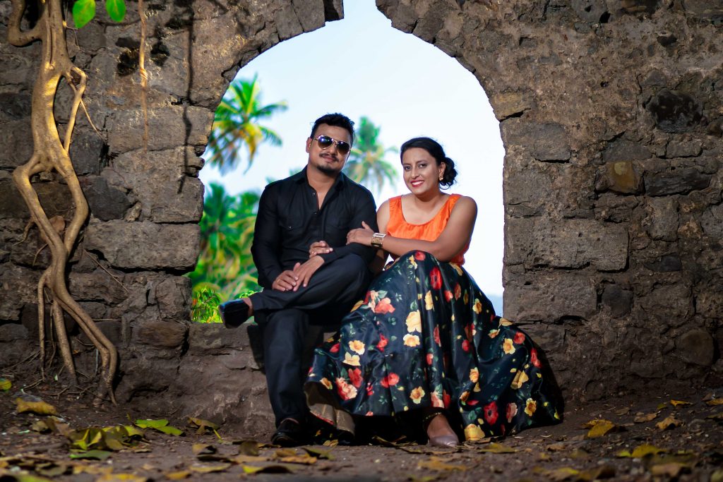 They were enjoying the company of each other like the best comrades at their Pre-Wedding Photoshoot.