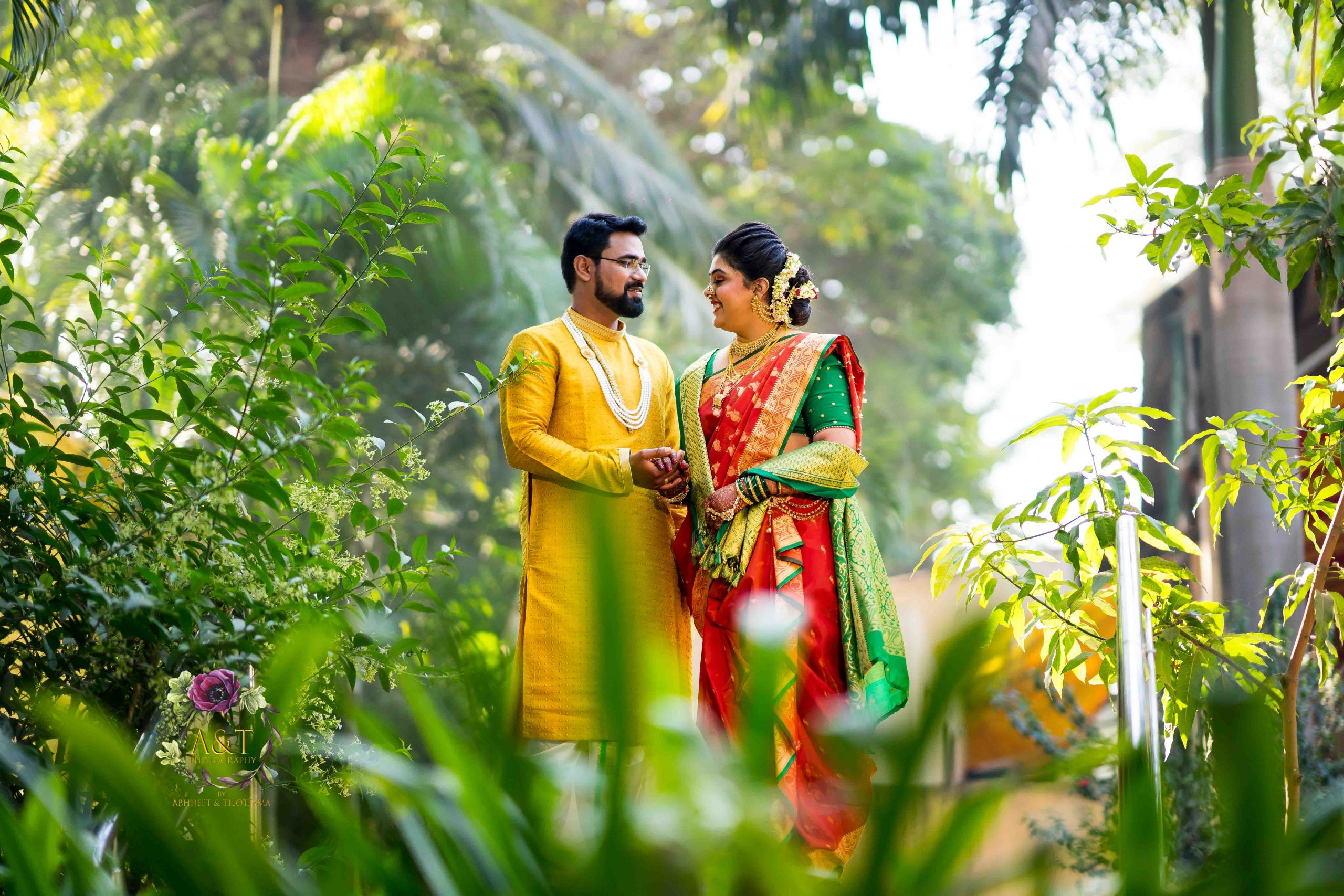 Marathi Actors Mithali And Siddharth's Wedding Photographs - Shaadiwish