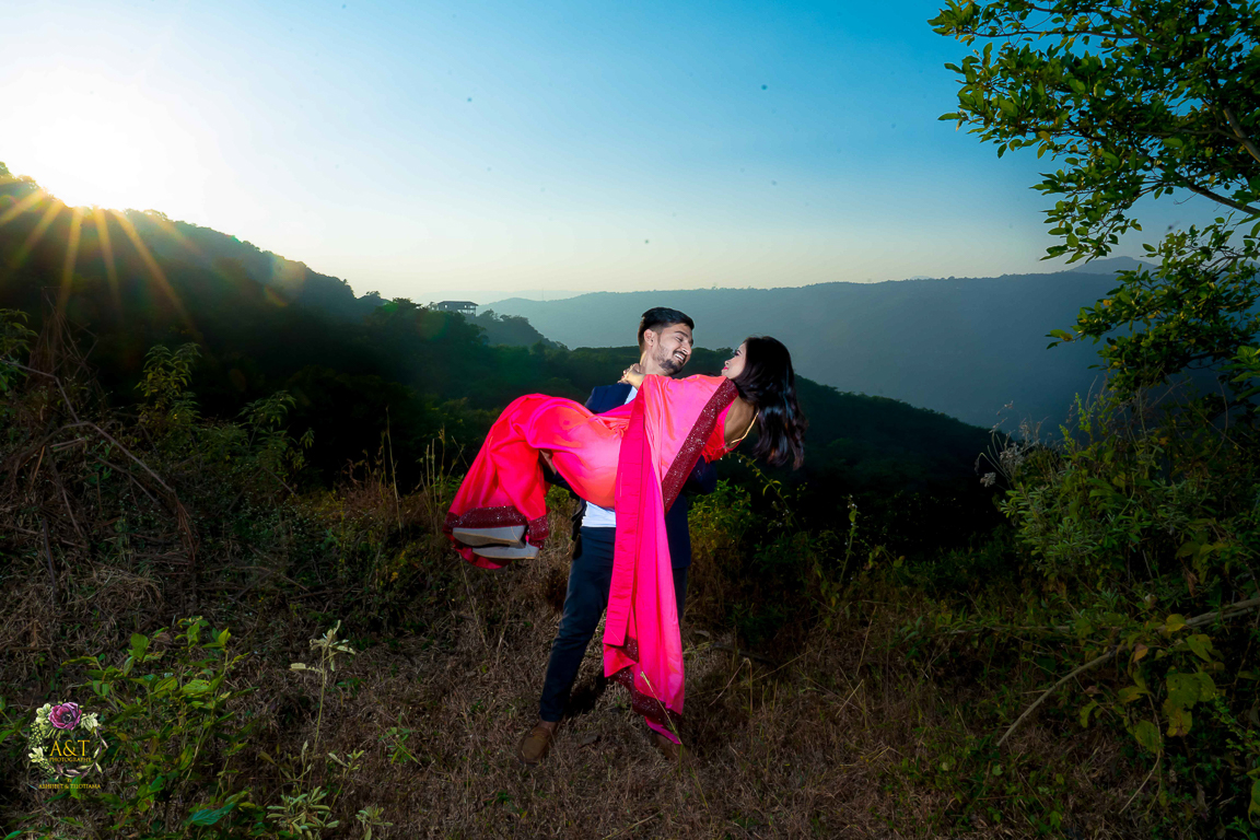 A&T Photography - Amol & Dibya- Pre-Wedding Photoshoot At Beautiful Locations in Lavasa,Pune -73