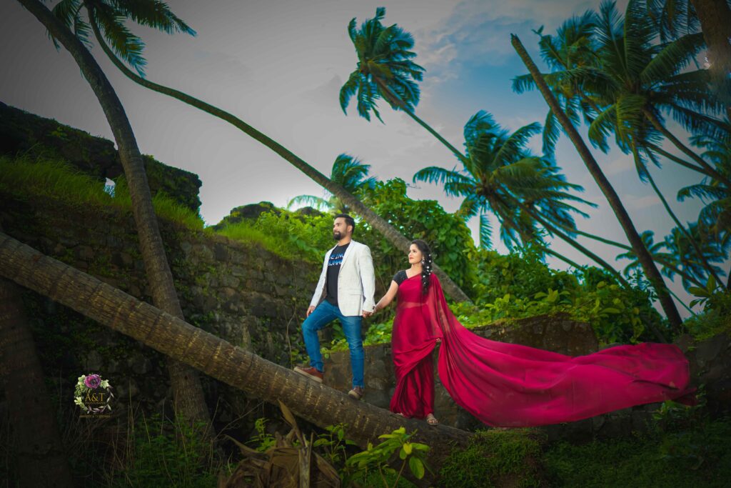 Amazing Costal Pre-wedding Shoot at Goa by best pre-wedding photographer